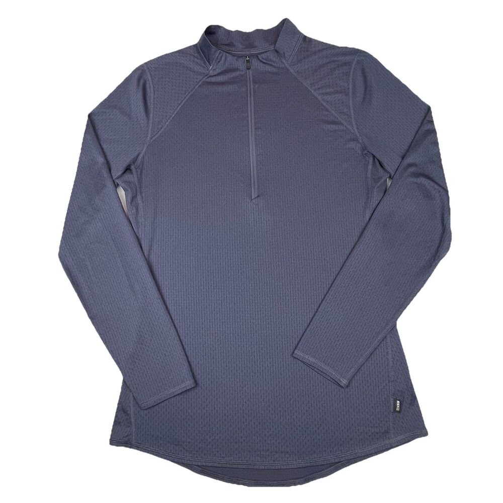 REI Co-Op Half 1/2 Zip Long Sleeve Shirt Pullover Base Layer Blue Women’s -S